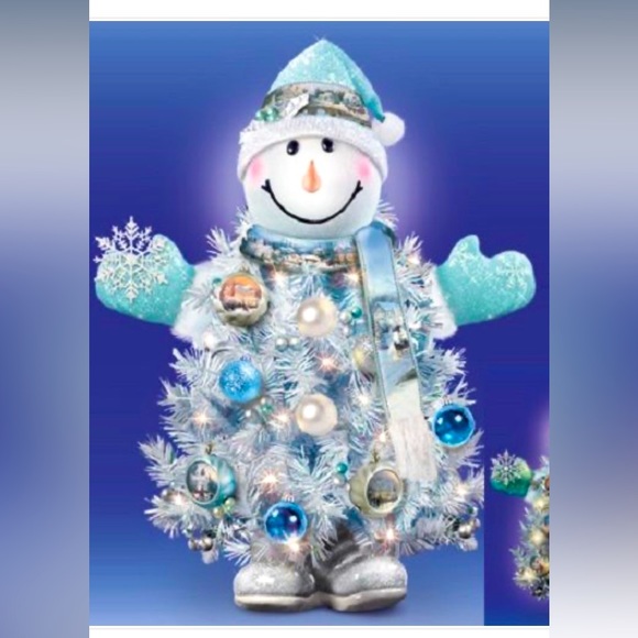 There’s Snowplqce Like Home Christmas Tree by The Bradford Exchange. Rare!!! - Picture 1 of 5